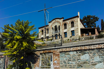 Medieval Vlatadon Monastery in city of Thessaloniki, Greece