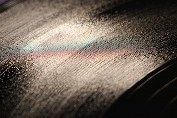 close up op vinyl LP record