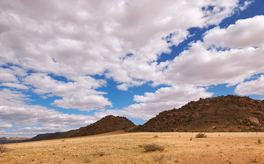 Beautiful landscape of Namibia