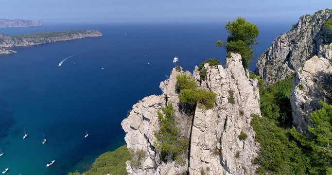 Mallorca Yachten im Mittelmeer