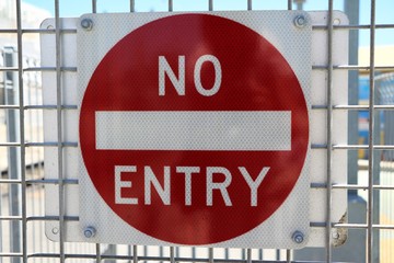 No entry, Australia