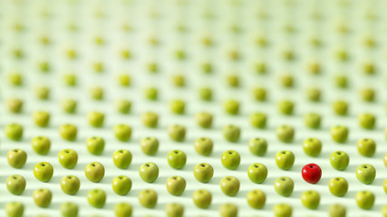 Apple background illustration, health concepts, 3d rendering