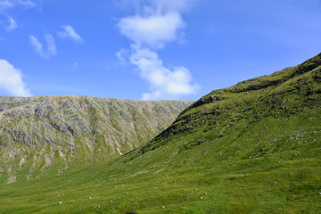 Highland landscape, in Scotland, United Kingdom