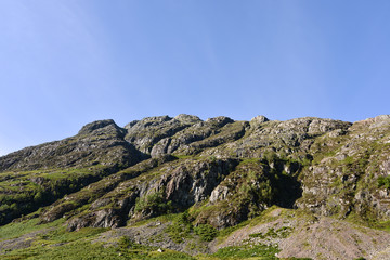 Highland landscape, in Scotland, United Kingdom