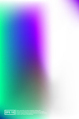 Holographic, Vector, Glossy Cover. Soft Color. 