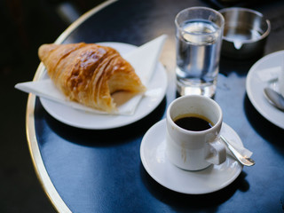 Croissant and Espresso