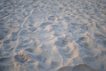 a wavy sand