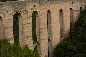 acquedotto romano della città di Spoleto