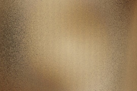 Dirty dark brown metallic wall with scratched surface, abstract texture background