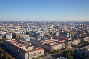 Federal Triangle von oben