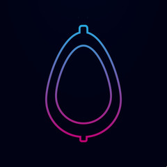 Pissoir nolan icon. Simple thin line, outline vector of bathroom icons for ui and ux, website or mobile application