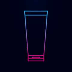 tube of shampoo nolan icon. Simple thin line, outline vector of bathroom icons for ui and ux, website or mobile application