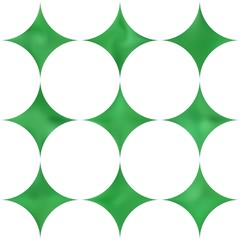 Collection of diamond-shaped colored backgrounds.