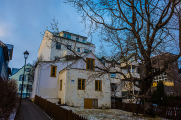 Houses at reikiavik full of colors