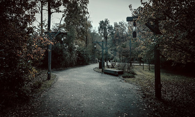 alley in the park