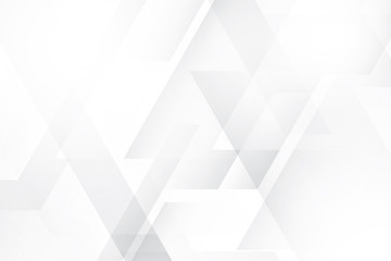 Abstract geometric white and gray color background. Vector, illustration.