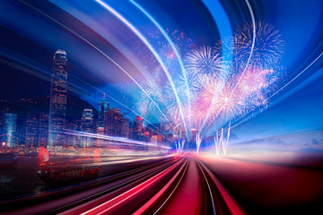 Motion speed effect in City