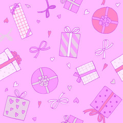 プレゼント　エンドレスパターン