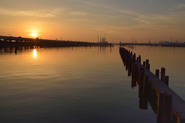 Obraz premium 日の出