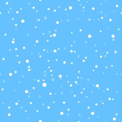Simple snow spot pattern