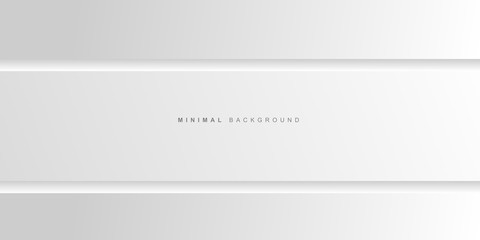 Abstract minimal white geometric background