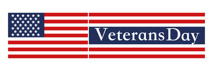 Naklejka premium VATERAN DAY NATIONAL FLAG AMERICAN vector 11