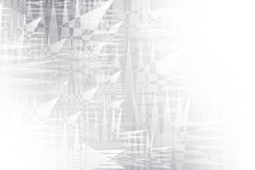 Abstract geometric white and gray color background. Vector, illustration.