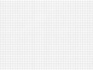 Graph paper sheet, grid paper texture, grid sheet, abstract grid line, gray straight lines on white background, Illustration business office and the bathroom wall.