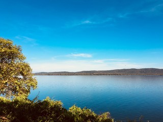 Obraz premium Kanthale lake in Sri lanka