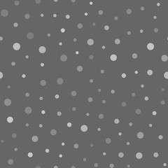 Snow falling seamless pattern. Christmas winter season texture.