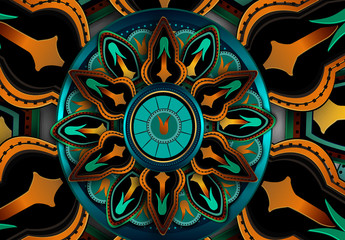 pattern arabesque background