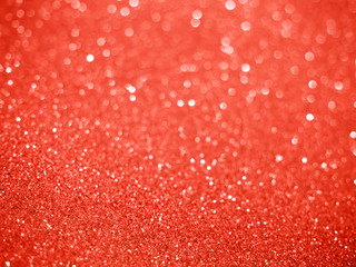 Bright red glitter abstract background