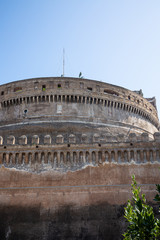 Fototapeta na wymiar Details from Castel Sant'Angelo