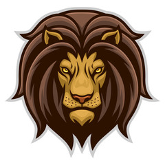 Simple lion head