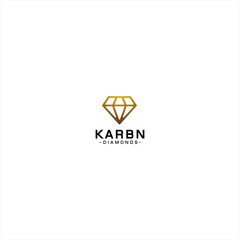 Fototapeta premium Diamond Logo Template design idea