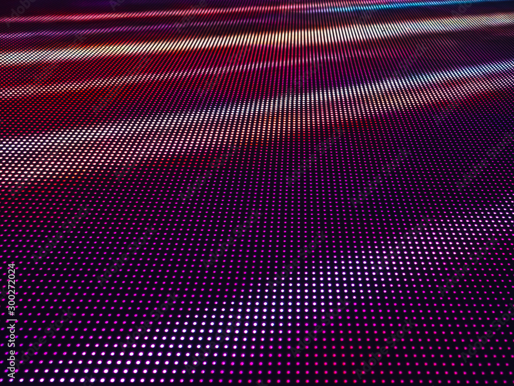 Poster Led light Pattern technology Abstract background