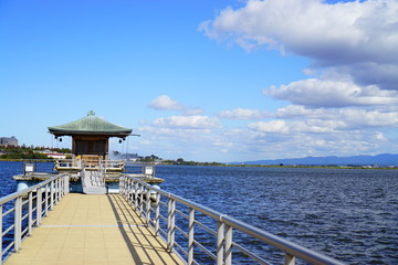 片山津温泉　浮御堂