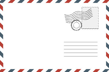 Obraz premium Postage Retro Envelope