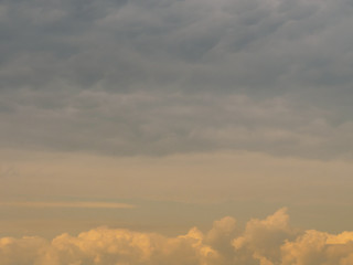 Gray rain clouds. Weather concept