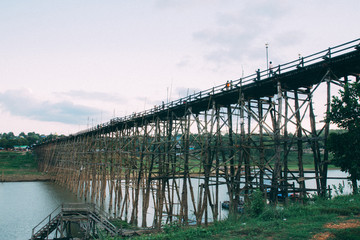 bridge over the river