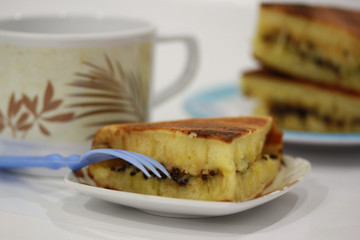 Homemade Indonesian Traditional Food, Sweet Martabak