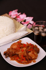 Homemade Indonesian Traditional Chicken Grilled