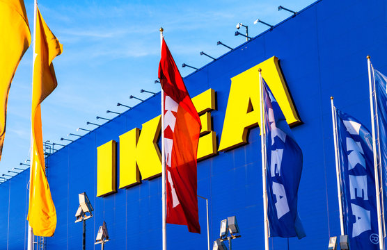 IKEA Samara Store. IKEA Is The World's Largest Furniture Retailer And Sells Ready To Assemble Furniture