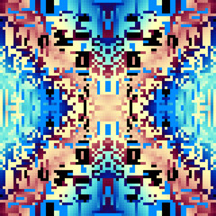 Geometric abstract pattern in low poly style.