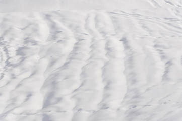 view of snow texture background