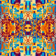 Geometric abstract pattern in low poly style.