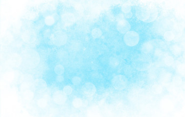 Abstract Winter Background with Snow and Blur Effect