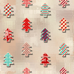 Obraz premium Patchwork textile pattern. Seamless quilting design background.