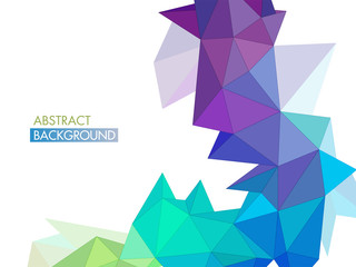 Creative abstract geometric background.