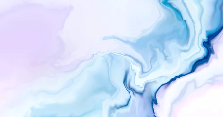 Fototapete Kristalle Abstrakter Marmor, flüssige flüssige Wasserbeschaffenheit des Aquarells, Marmorhintergrunddesign für Fahne und digitale Malereitapete